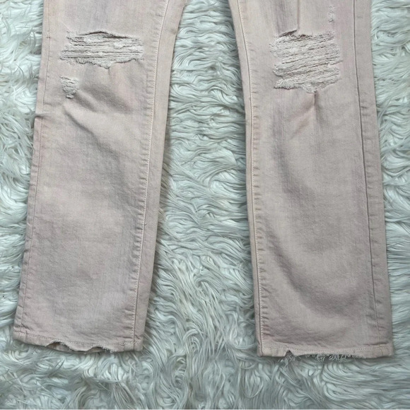 New MOTHER Denim High Waisted Rascal Ankle Jeans The Devil Drinks Coffee NWT 24 - Picture 3 of 16